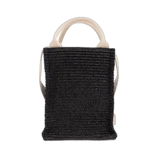 Marni Logo Embroidered Shoulder Bag