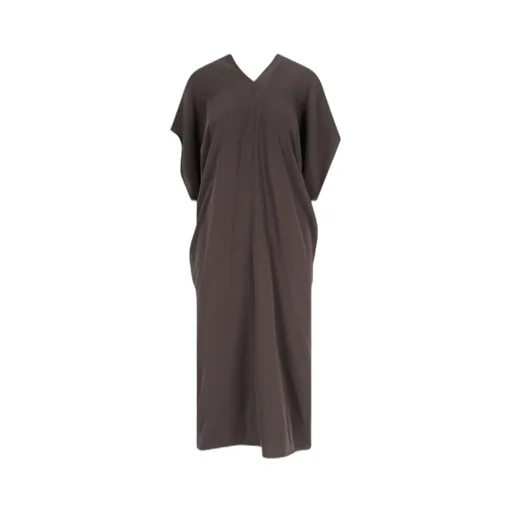 Mm6 Maison Margiela V-Neck Dress