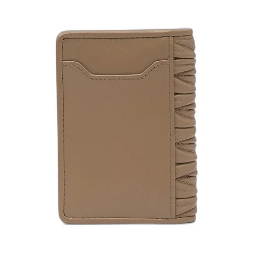 Miu Miu Logo-Lettering Matelassé Cardholder