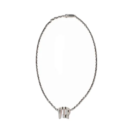 3 Letter Vip Pendant Necklace