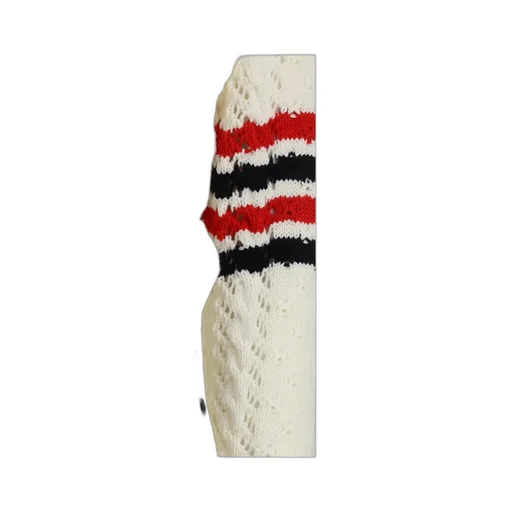 Thom Browne Cable Pointelle Stitch 4-Bar Cardigan