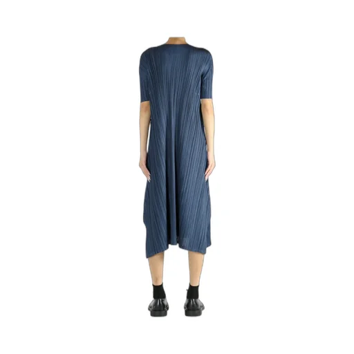 Pleats Please Issey Miyake Mellow Pleats A-Line Dress