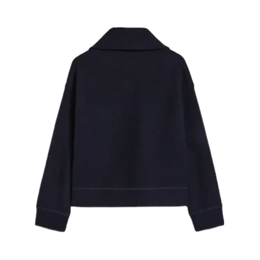 Jil Sander Felt Half-Zip Jumper