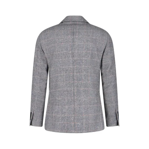Lardini Single Breasted Checked Blazer