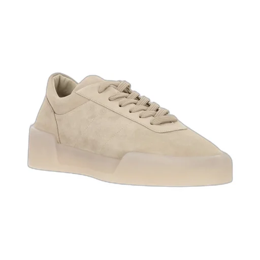 Round-Toe Lace-Up Sneakers