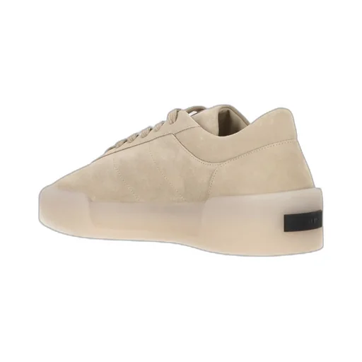 Round-Toe Lace-Up Sneakers