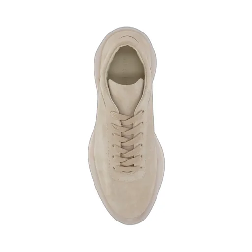 Round-Toe Lace-Up Sneakers