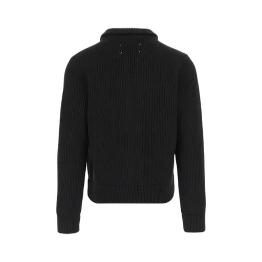 Maison Margiela Zipped Long Sleeved Cardigan