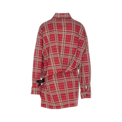 Isabel Marant Checked Twisted Dress