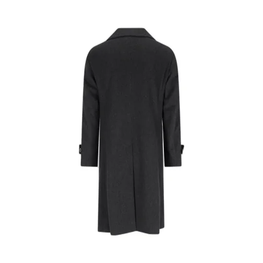 Caruso Double-Breasted Long Coat