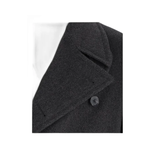 Caruso Double-Breasted Long Coat
