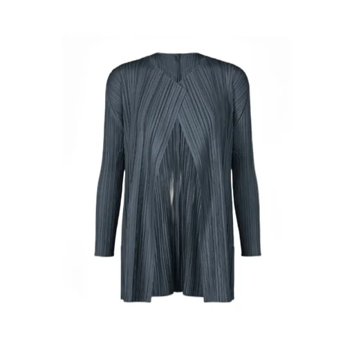 Pleats Please Issey Miyake Mellow Pleats Coat