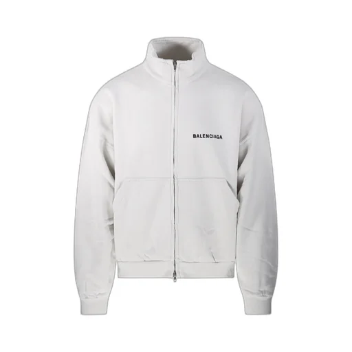 Distressed High Neck Jacket