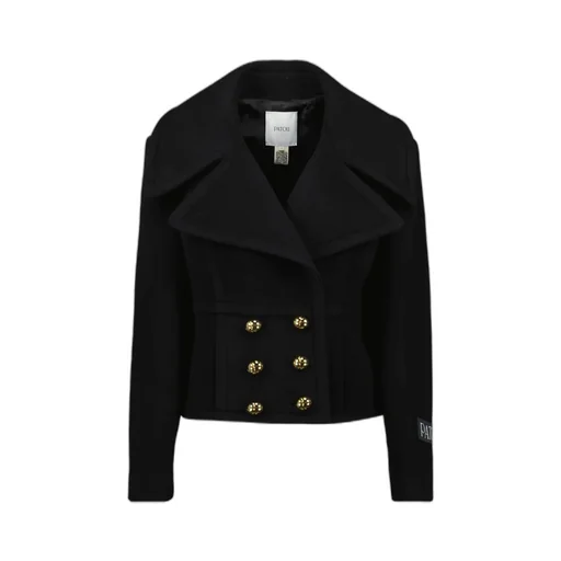 Patou Collared Button-Up Jacket