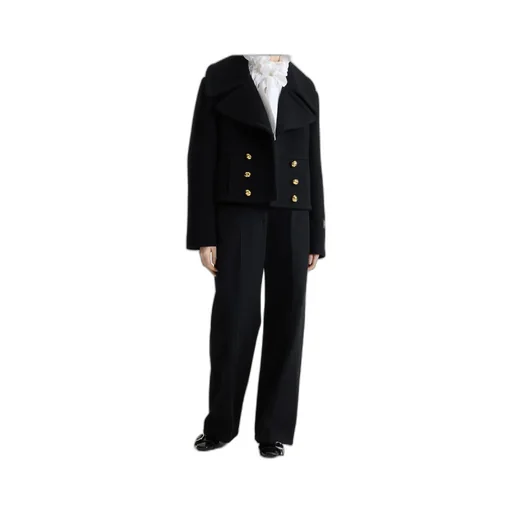 Patou Collared Button-Up Jacket