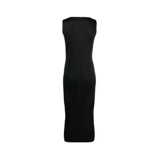 Pleats Please Issey Miyake Sleeveless Pleated Dress