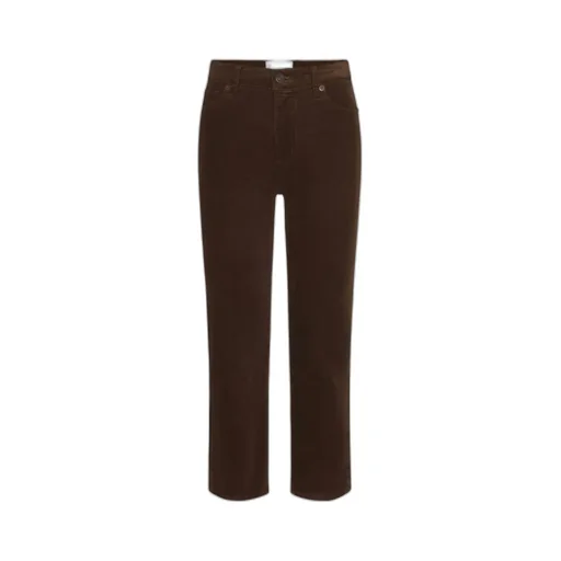 Frame Straight Leg Corduroy Trousers
