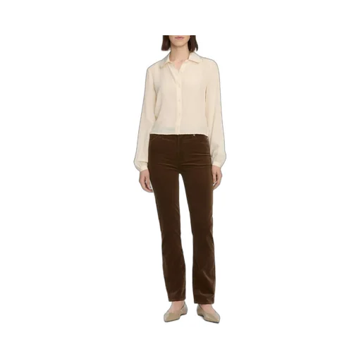 Frame Straight Leg Corduroy Trousers
