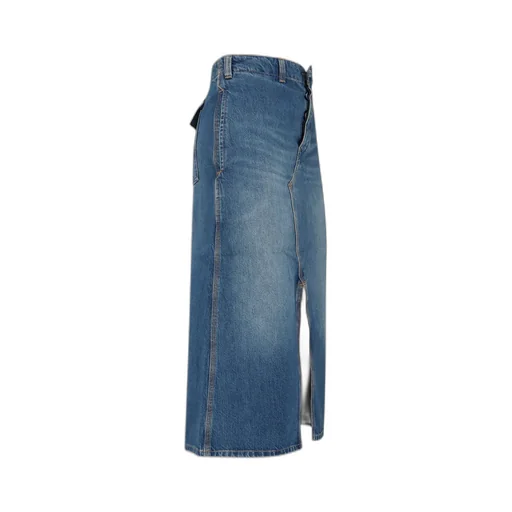 Denim A-Line Skirt