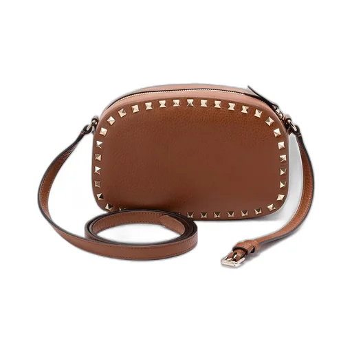 Mini Rockstud Leather Cross Body Bag