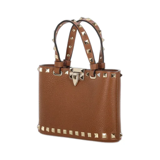 Mini Rockstud Embellished Tote Bag