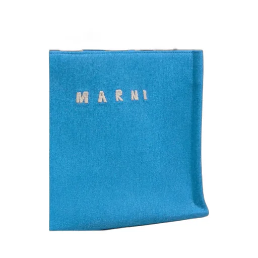 Marni Denim Tote Small Bag