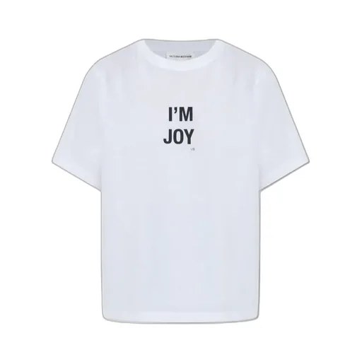 Victoria Beckham I'm Joy Printed Crewneck T-Shirt