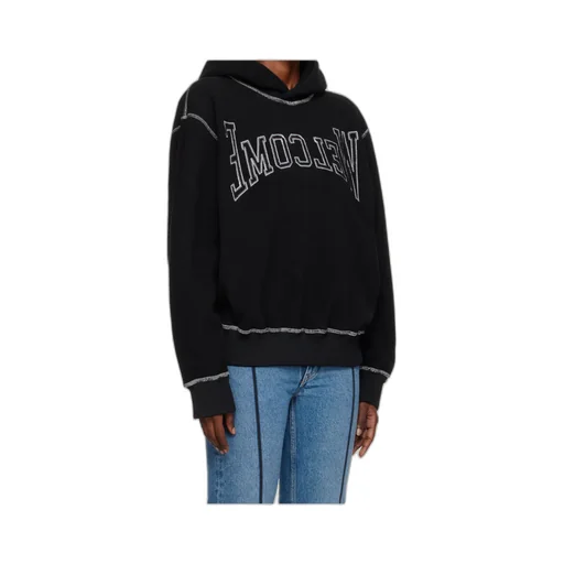 Logo-Embroidered Hoodie