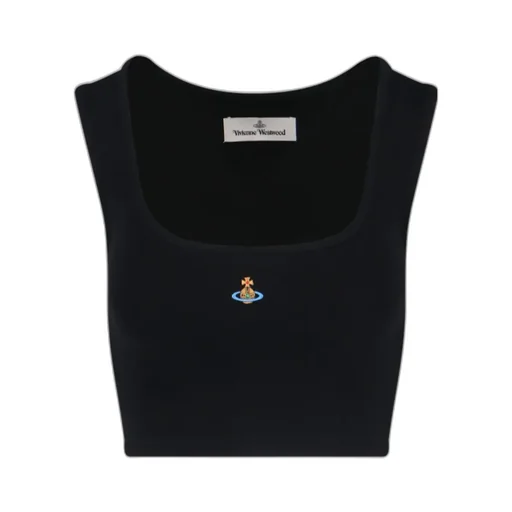 Vivienne Westwood Orb Embroidered Top