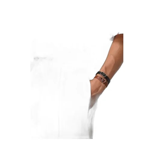 Vlogo Leather Bracelet