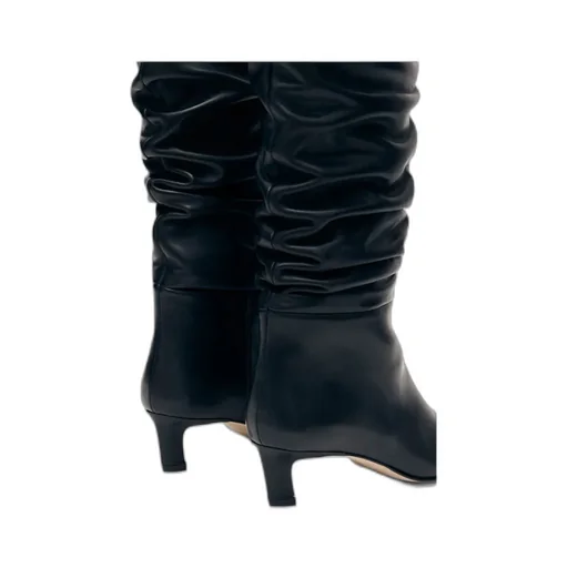 50Mm Kalila Slouch Calf Leather Boots