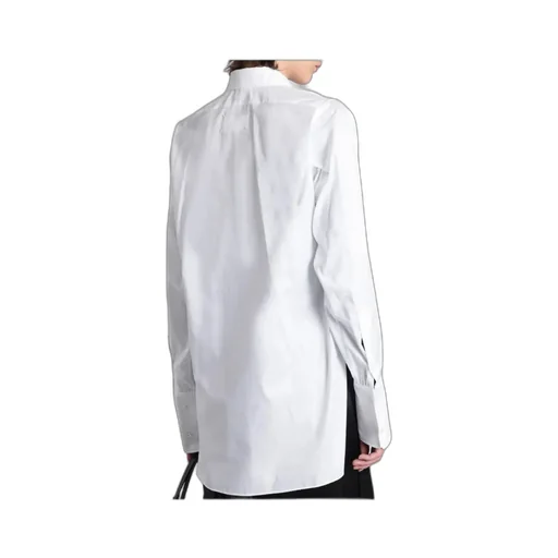 Maison Margiela Curved-Hem Long Sleeved Shirt
