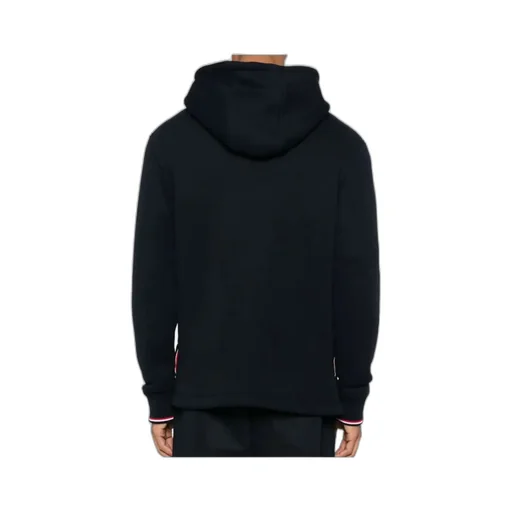 Thom Browne Rwb-Stripe Drawstring Hoodie