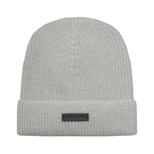 Fear Of God Logo Patch Knitted Hat