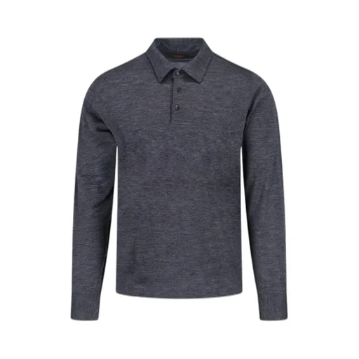 Zanone Long Sleeved Polo Shirt