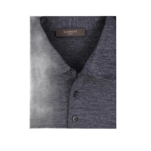 Zanone Long Sleeved Polo Shirt