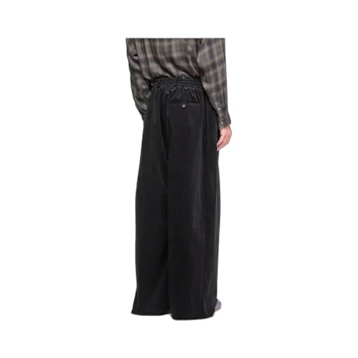 Martine Rose Wide-Leg Corduroy Elasticated Waistband Trousers