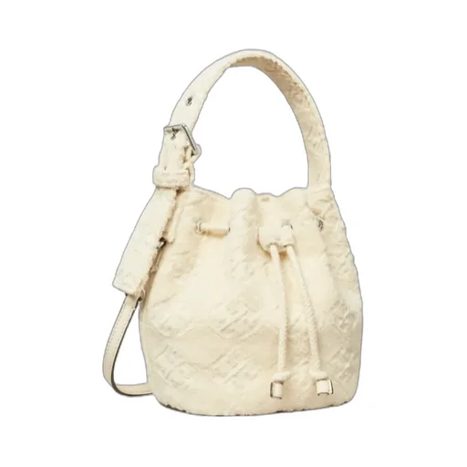 Cotton-Blend Bucket Bag