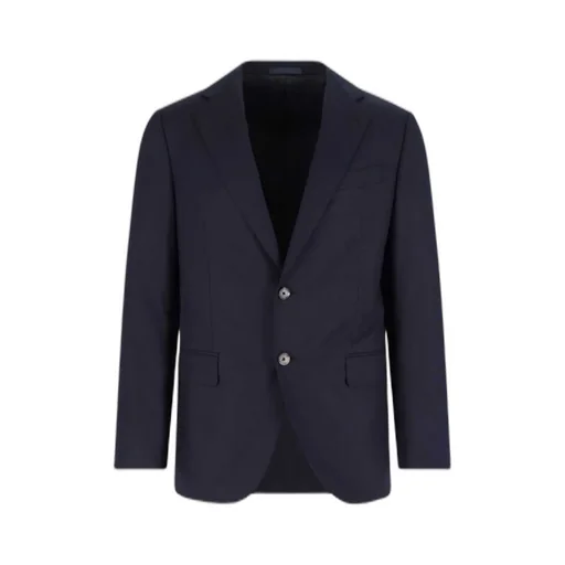 Caruso Single-Breasted Long Sleeved Suit