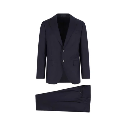 Caruso Single-Breasted Long Sleeved Suit