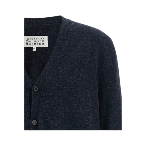 Elbow-Patch V-Neck Cardigan