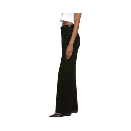 Frame High Waist Palazzo Trousers