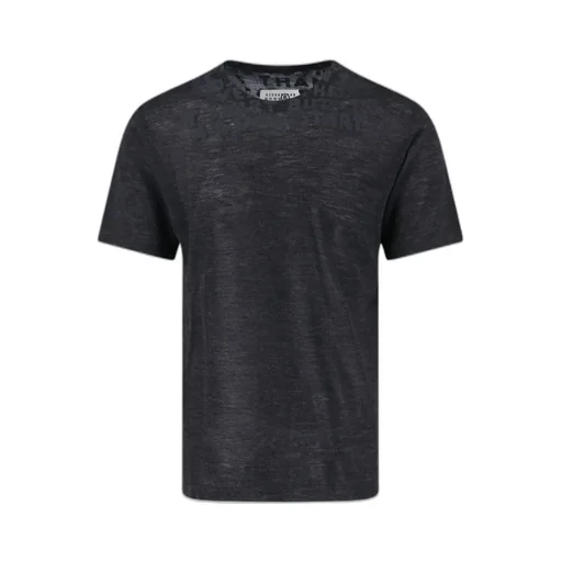 Mm6 Maison Margiela Jacquard Printed Crewneck T-Shirt