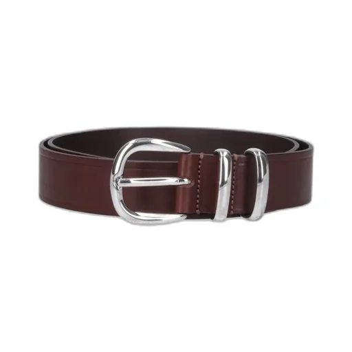 Five-Hole Leather Belt
