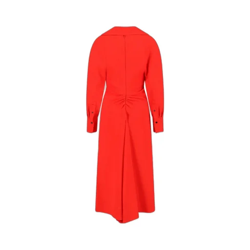 Victoria Beckham Long Sleeve Maxi Dress