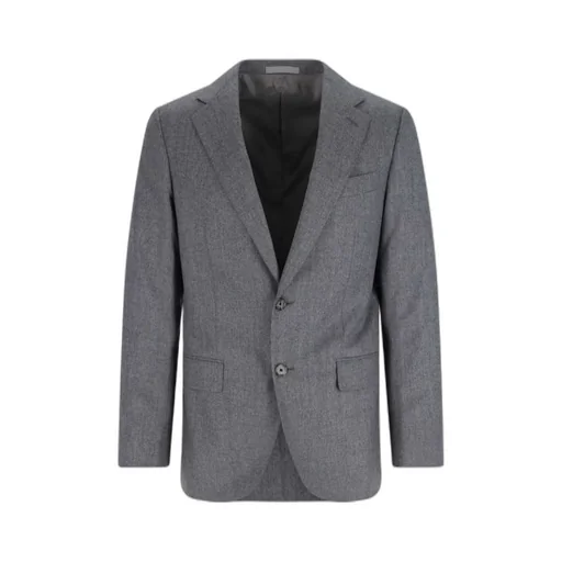 Caruso Single-Breasted Long Sleeved Suit