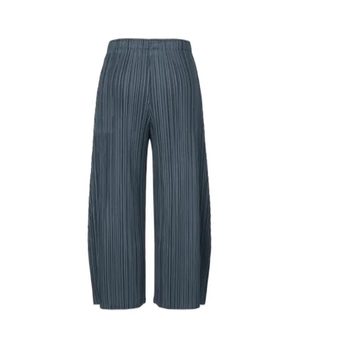 Pleats Please Issey Miyake Elasticated Waistband Pleated Trousers