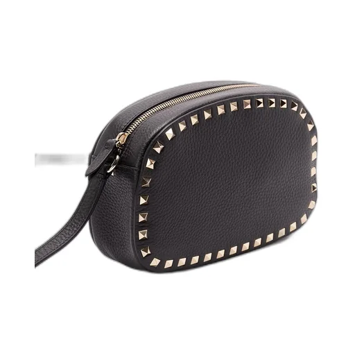 Mini Rockstud Leather Cross Body Bag