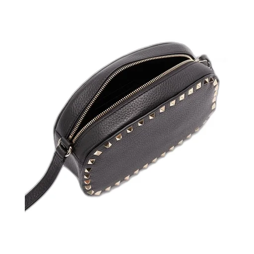 Mini Rockstud Leather Cross Body Bag