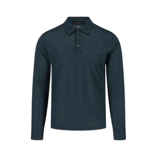 Zanone Long Sleeved Polo Shirt